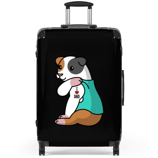 I Love Dad Guinea Pig Suitcases