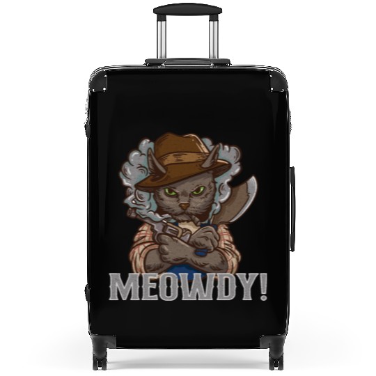 Cowboy Barn Bull Rider Rodeo Country Western Movie Suitcases