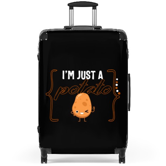 Potato Vegetable Suitcases, I'm Just A Potato Suitcases,