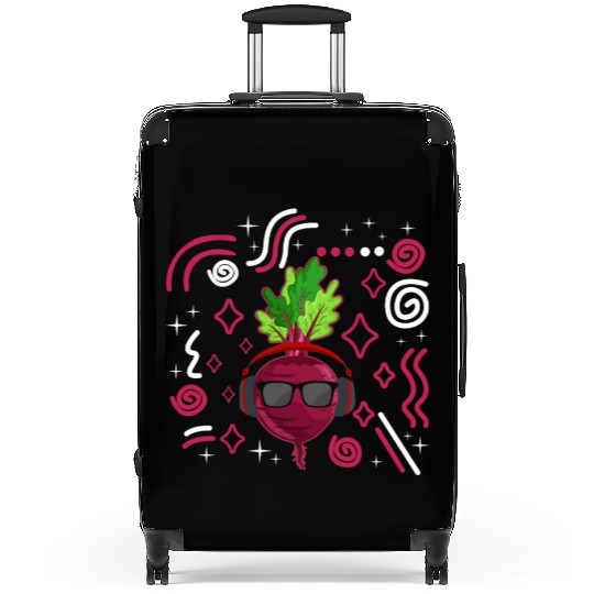 Beets Vegetable Suitcases, Fresh Beets Wearing