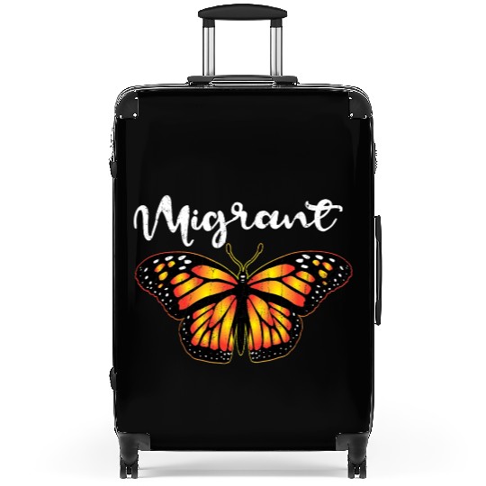 Migrant Monarch Butterfly Lover Cute Butterflies Suitcases