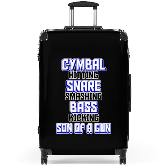 Drummer Design Cymbal Snare Bass Son of a Gun Suitcases