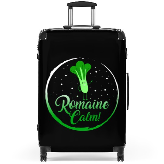 Lettuce Vegetable Suitcases, Romaine Calm Suitcases,