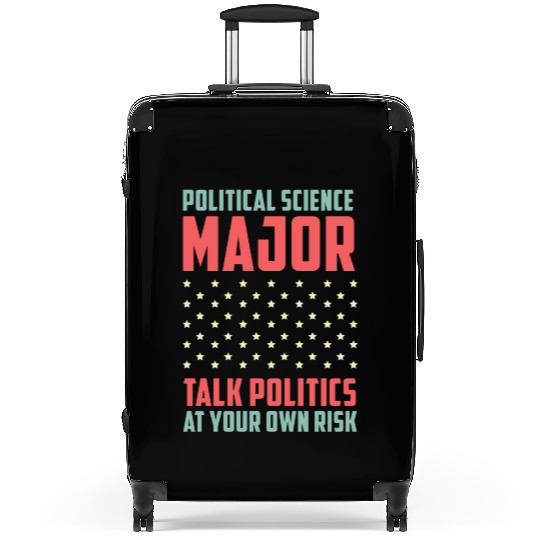 Talks Politics College Student Gift Suitcases