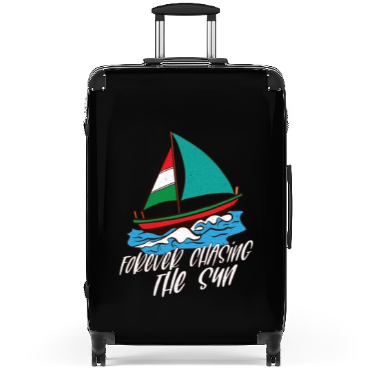 Sailing Sailboat Boating Retirement Plan Yacht Suitcases