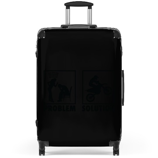 Motocross Motocross Racers Statement Problem Suitcases
