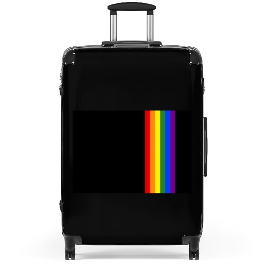 Rainbow Pride LGBT Stripe Suitcases