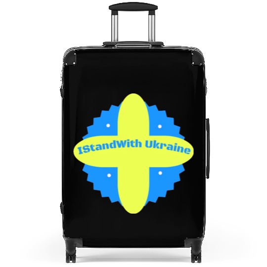 I Stand With Ukraine Suitcases
