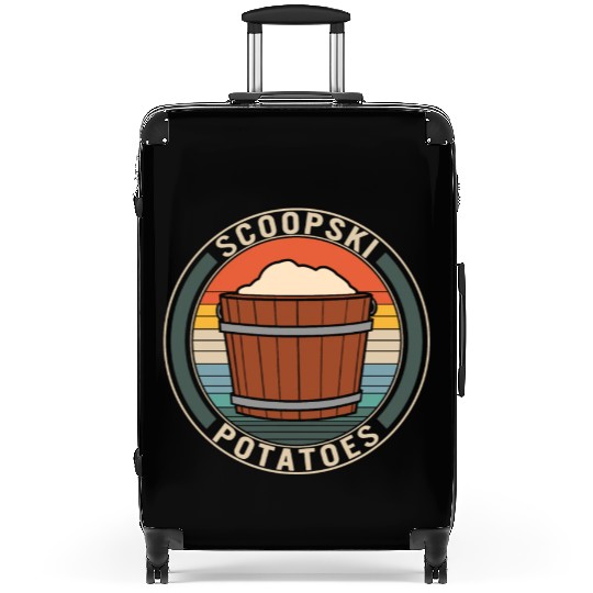 Potato Vegetable Suitcases, Scoopski Potatoes,