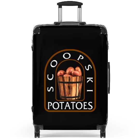 Potato Vegetable Suitcases, Scoopski Potatoes,