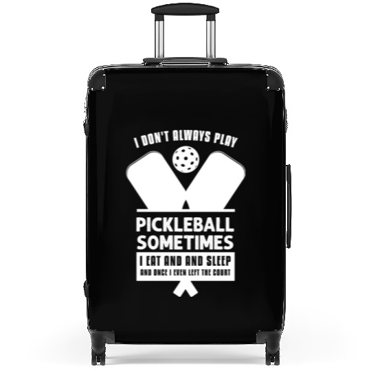 Pickleball Lovers Funny Pickleball Suitcases