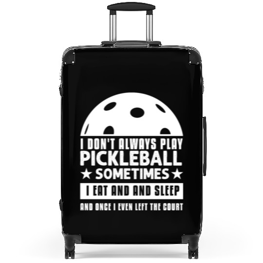 Pickleball Lovers Funny Pickleball Suitcases