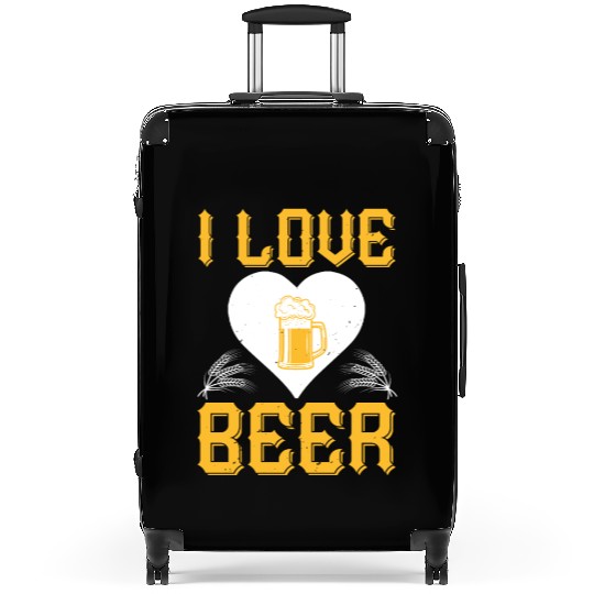 I love beer Suitcases