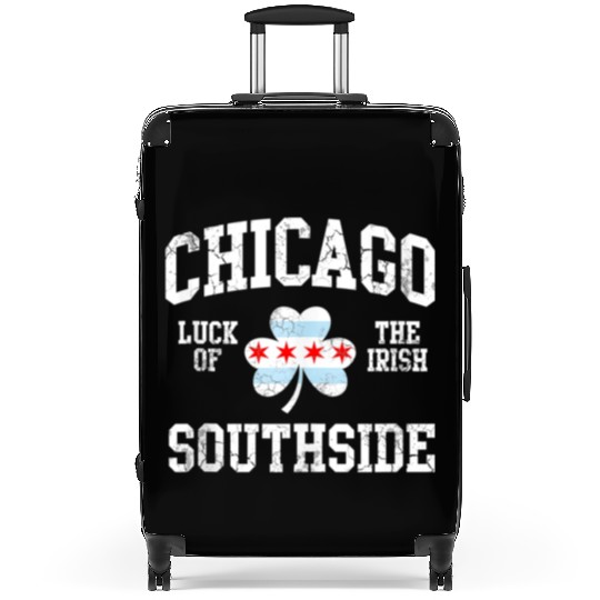 Chicago Southside Luck Of The Irish St Patrick s Suitcases