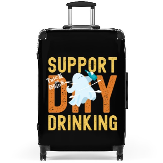 Support Day Drinking Halloween Suitcases