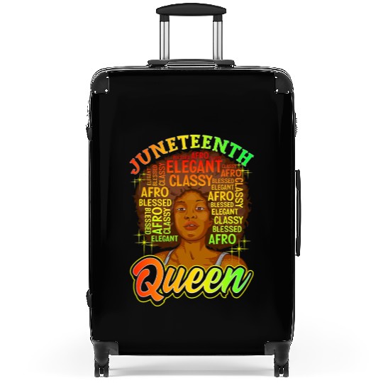 Juneteenth Black History Day Pride Gift Suitcases