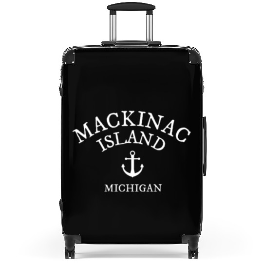 Mackinac Island Michigan Lake Town T Suitcases