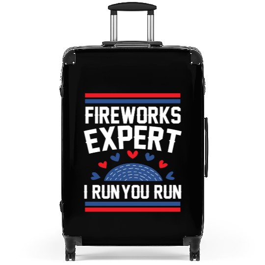 Fireworks Expert I Run you Run Suitcases