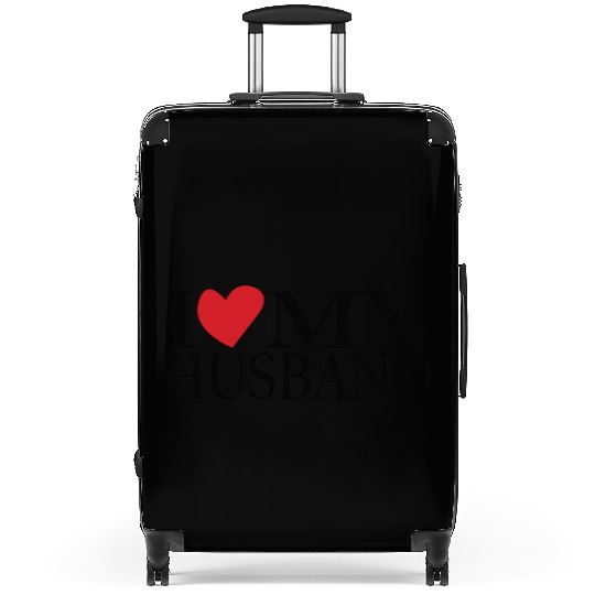 I love my husband Suitcases