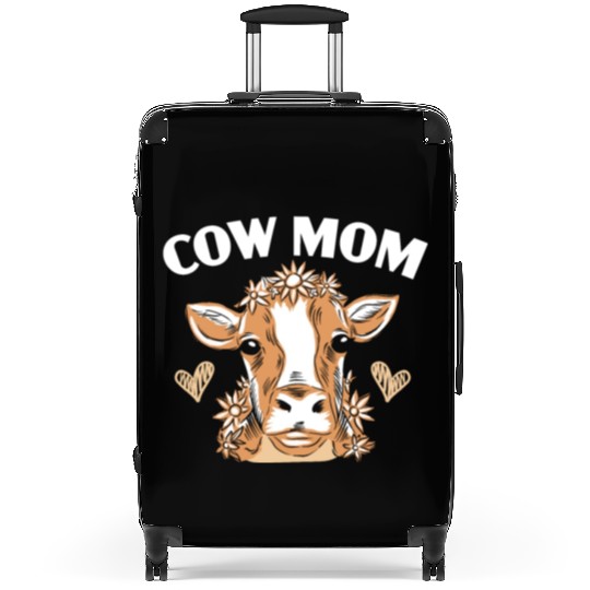 Cow Mom Heifer Cow Whisperer Cow Farming Farm Suitcases