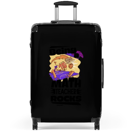 Mathematics math mathematician math teacher gift Suitcases