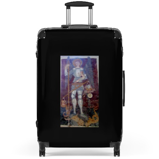 Saint Michael Suitcases