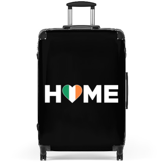 Ireland Home Country Irish Flag Ireland Heart Suitcases