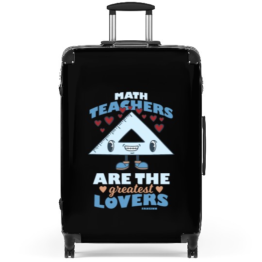 Mathematics math mathematician math teacher gift Suitcases