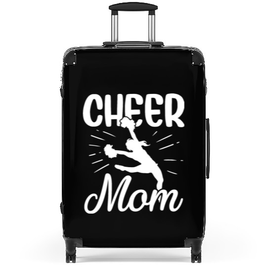 Womens Cheer Mom Gymnastics Cheerleading Mom Squad Suitcases