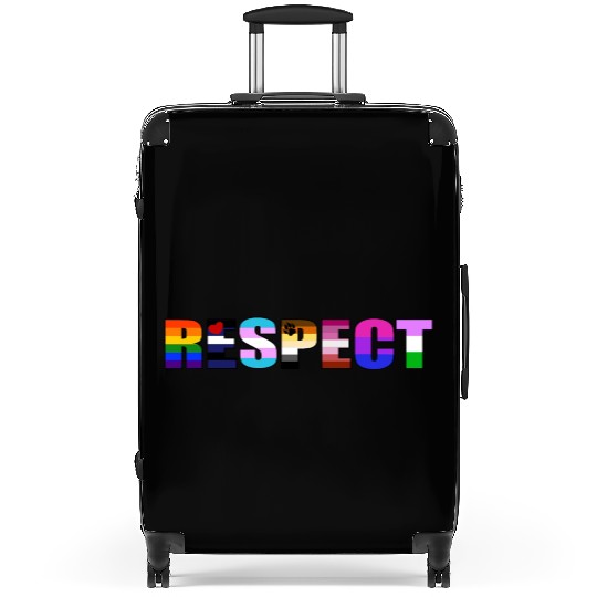 Respect - LGBTIQ Gay Pride Queer Coming Out Suitcases