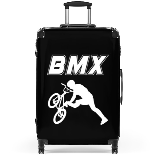 bmx race bike cyclist rider trick Suitcases