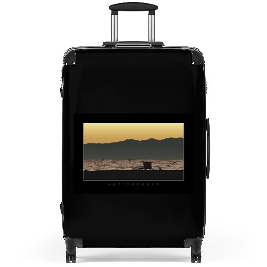 Venice Beach California Sunset Suitcases