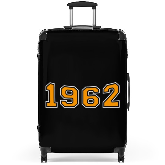 1962 Year Orange Suitcases