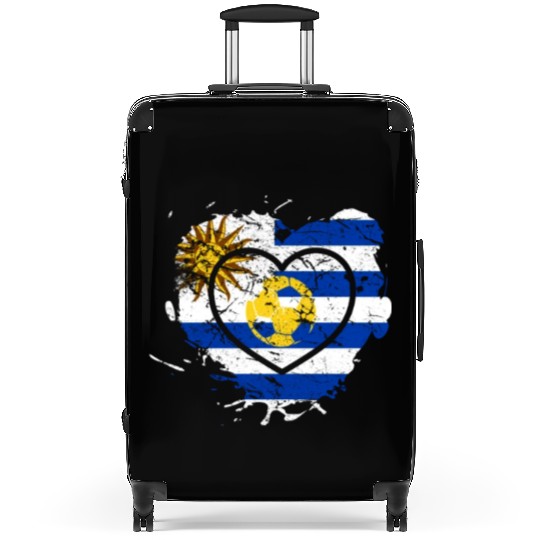 I Love Uruguay, I Love Football Suitcases