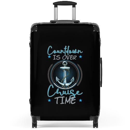Countdown Is Over Cruise Time Suitcases
