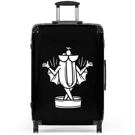 Bat Hotdog Suitcases