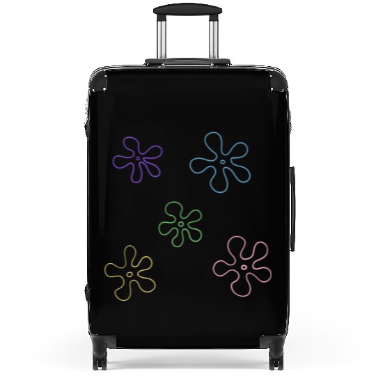 sponge bob flower pack Suitcases