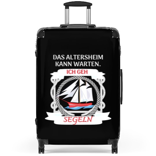 Sailing Sailor Boat Sailing Boat Men's Retirement Suitcases