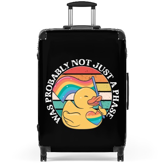 LGBTQ Duck Was Probably Not Just A Phase Pride Suitcases