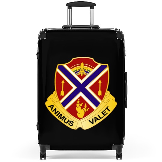 Army 175th Field Artillery Batttalion DUI wo Txt X Suitcases