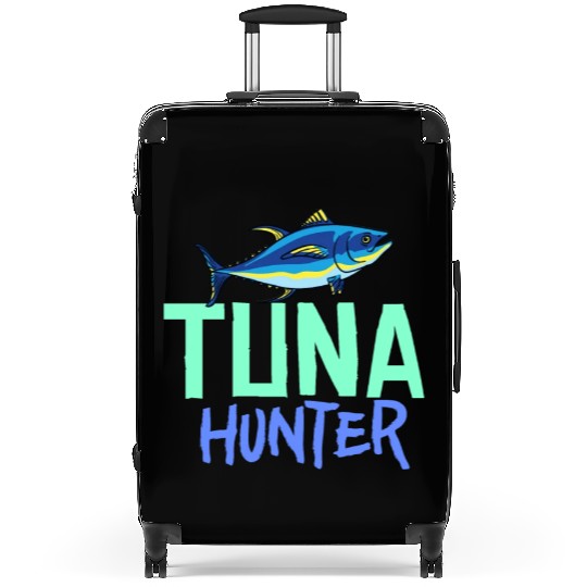 Red Tuna Fish Bluefin Fishing Salad Suitcases