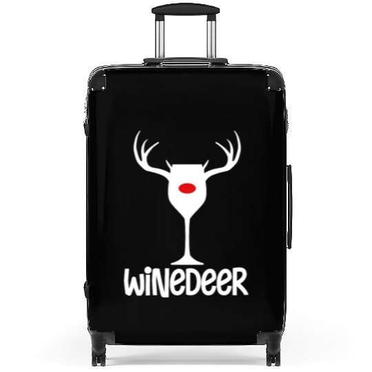 Wine Deer Suitcases