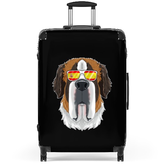 Saint Bernard I Spain Sunglasses I Spanish Flag Suitcases