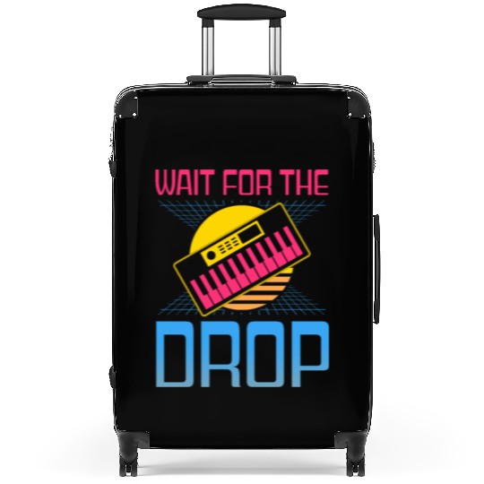 EDM Rave Techno 80s Wait For Drop Suitcases