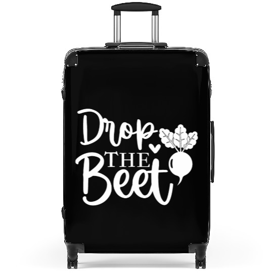 Drop The Beet Funny Food Design Suitcases