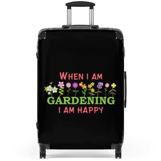 Gardening Flowers Garden Gift for Gardener Suitcases