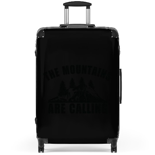 The Mountains are Calling Outdoor Mountain Hiking Suitcases