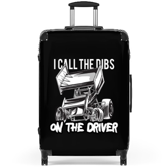 Sprint Car Mom Dirt Track Racing Racing Race Day Suitcases