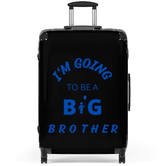 i am going to be a big brother Suitcases