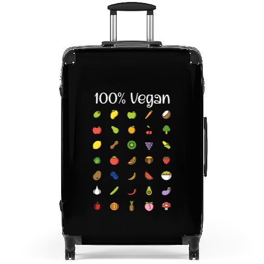 100 % vegan - vegan lifestyle Suitcases